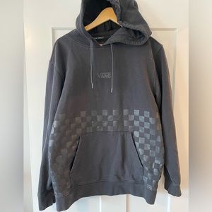 Black Van’s hooded sweatshirt.